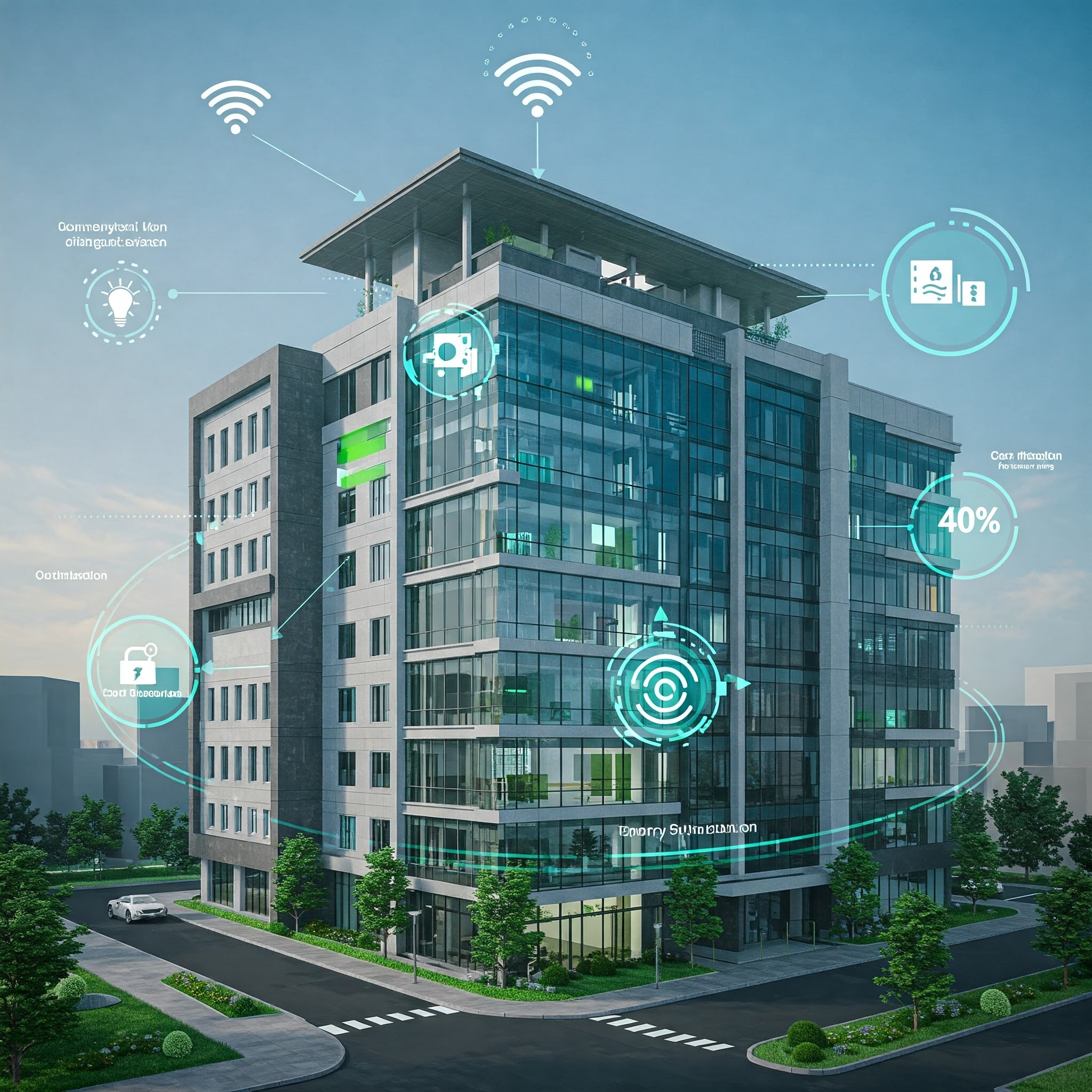 Commercial Building with Automata BMS